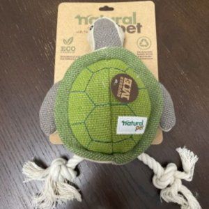 Natural Pet Turtle Rope Dog Toy